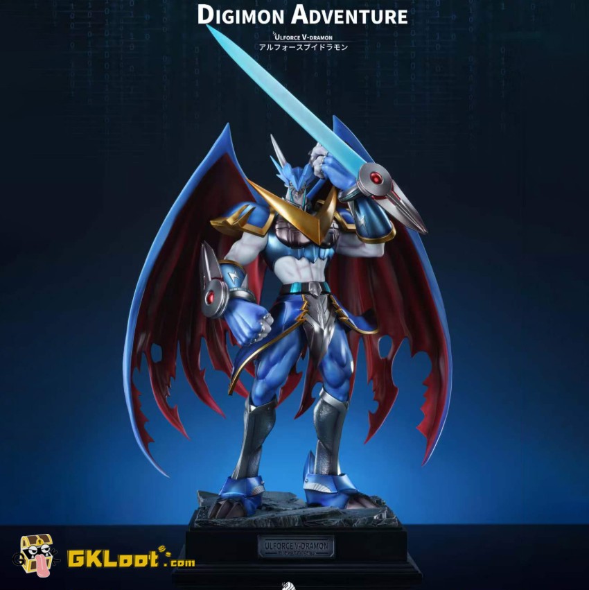 Digibaby Studio Digimon Ulforce V-dramon Statue - View 1 Digibaby Studio Digimon Ulforce V-dramon Statue - View 1