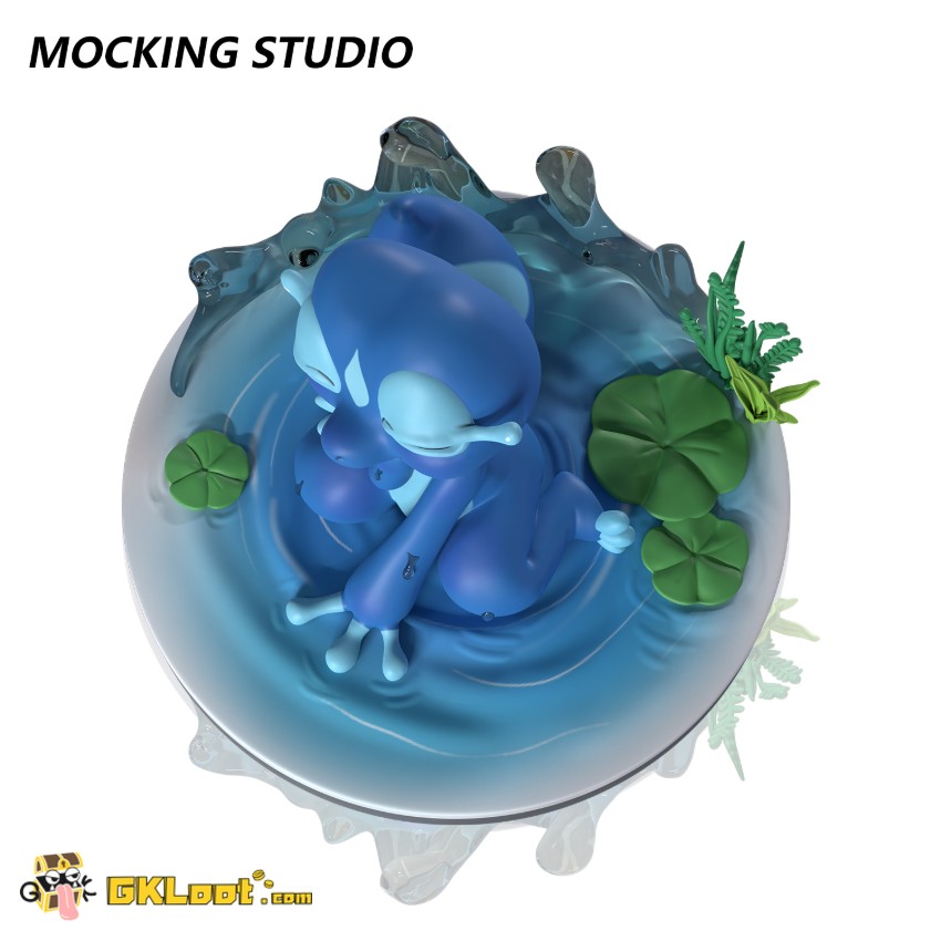 Mocking Studio Pokémon Gecqua Statue - View 10 Mocking Studio Pokémon Gecqua Statue - View 10