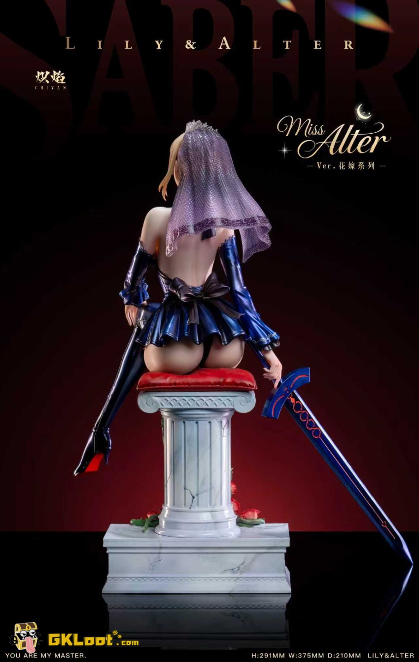 ChiYan Studio 1/4 Fate/Stay Night Saber Artoria Pendragon Statue - View 17 ChiYan Studio 1/4 Fate/Stay Night Saber Artoria Pendragon Statue - View 17