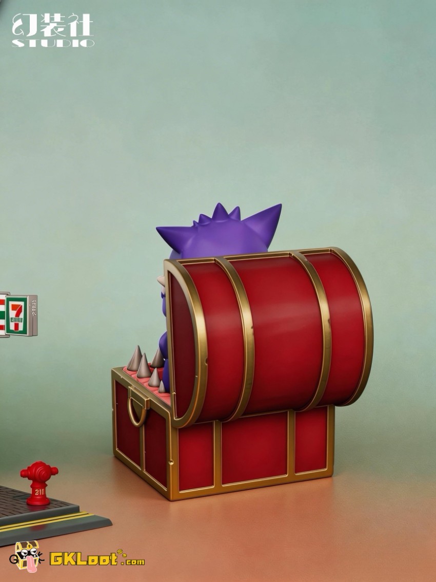 Huan Zhuang She Studio Frieren: Beyond Journey's End Frieren Cosplay Pokémon Gengar Statue - View 5 Huan Zhuang She Studio Frieren: Beyond Journey's End Frieren Cosplay Pokémon Gengar Statue - View 5