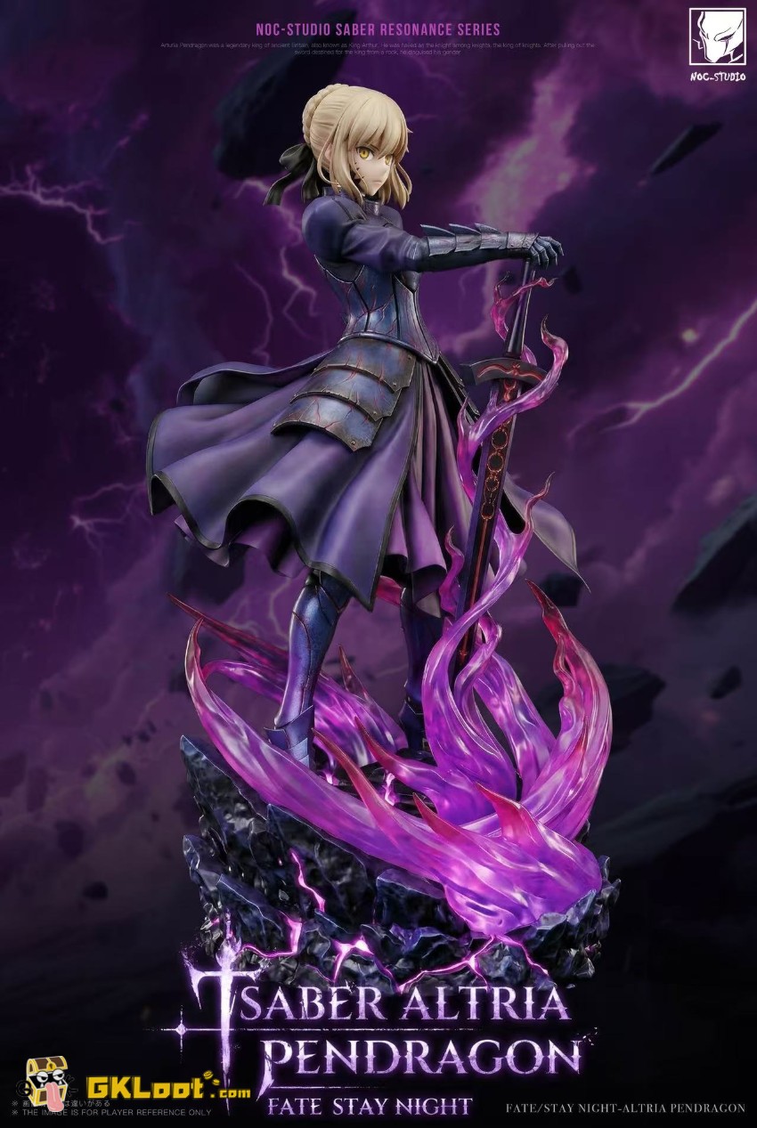 Noc Studio 1/6 Fate/Stay Night Saber Artoria Pendragon Statue w/ LED - View 5 Noc Studio 1/6 Fate/Stay Night Saber Artoria Pendragon Statue w/ LED - View 5