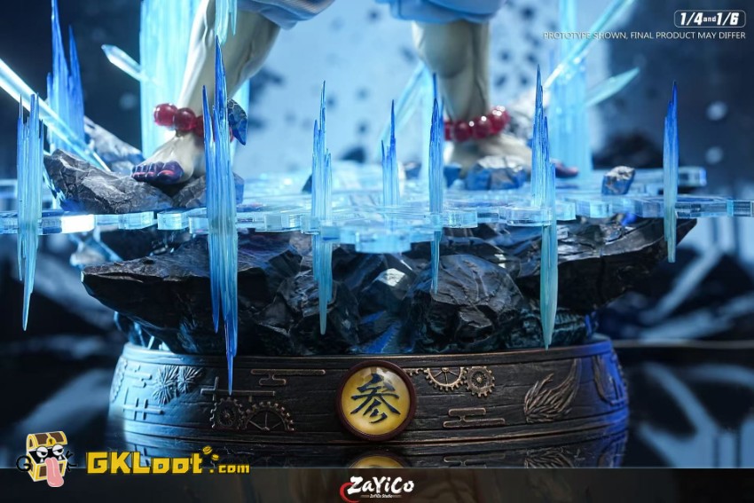 Zayico Studio Demon Slayer Akaza Statue w/ LED - View 9 Zayico Studio Demon Slayer Akaza Statue w/ LED - View 9