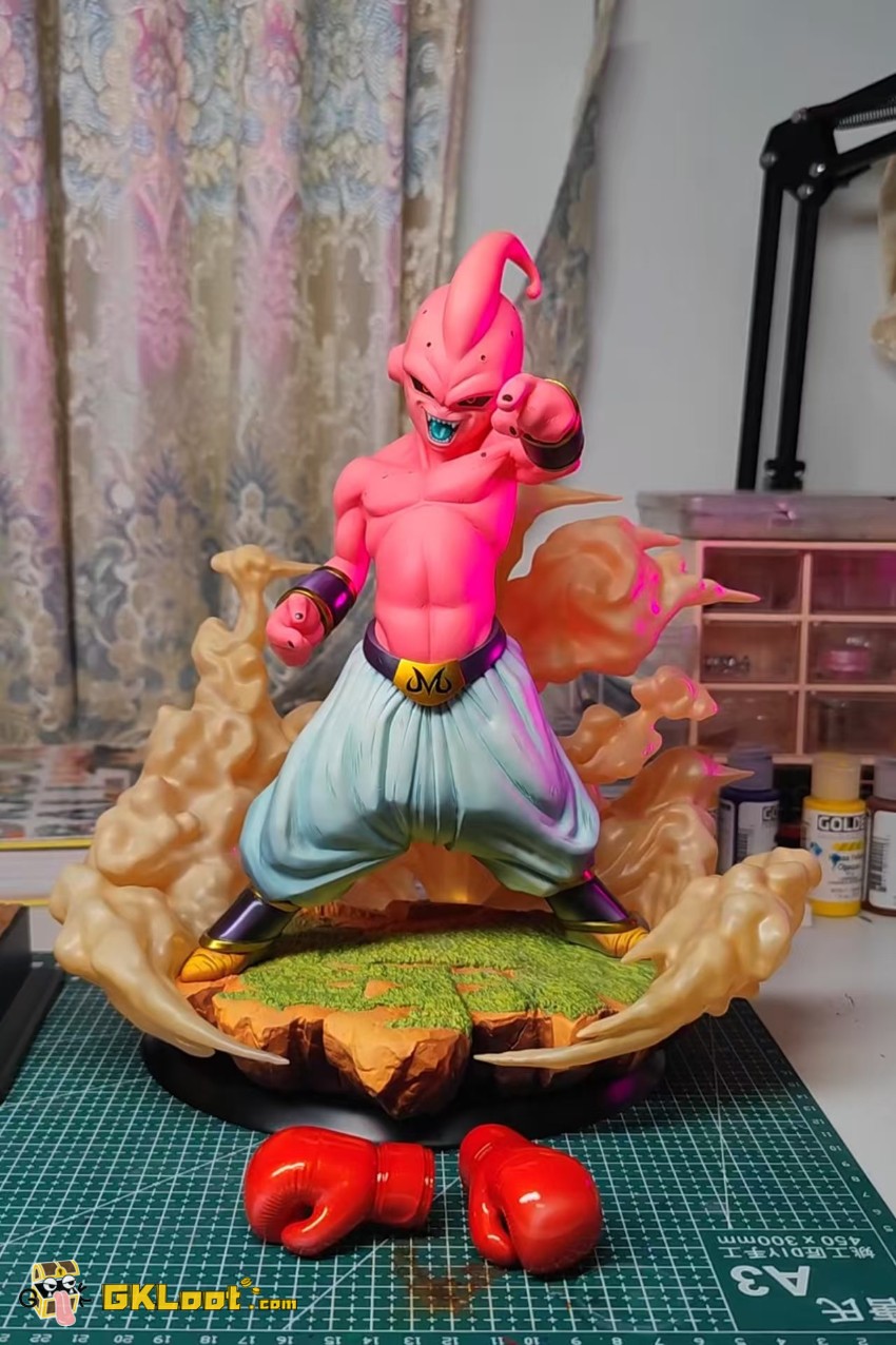 Main Villain Studio Dragon Ball Majin Buu Statue - View 12 Main Villain Studio Dragon Ball Majin Buu Statue - View 12