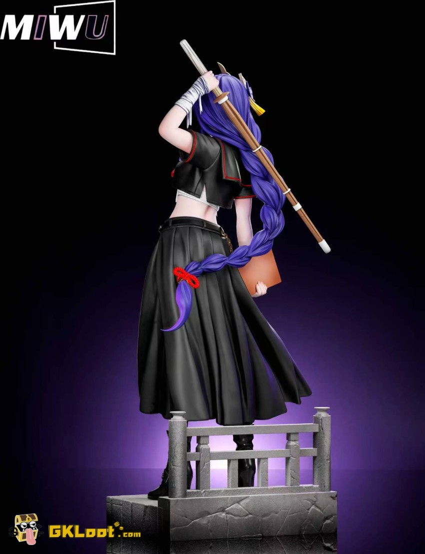 Miwu Studio 1/6 Genshin Impact Raiden Shogun & Yae Miko Statue - View 2 Miwu Studio 1/6 Genshin Impact Raiden Shogun & Yae Miko Statue - View 2