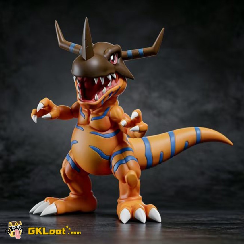 Guang Qiu Studio Digimon Greymon Statue - View 1 Guang Qiu Studio Digimon Greymon Statue - View 1