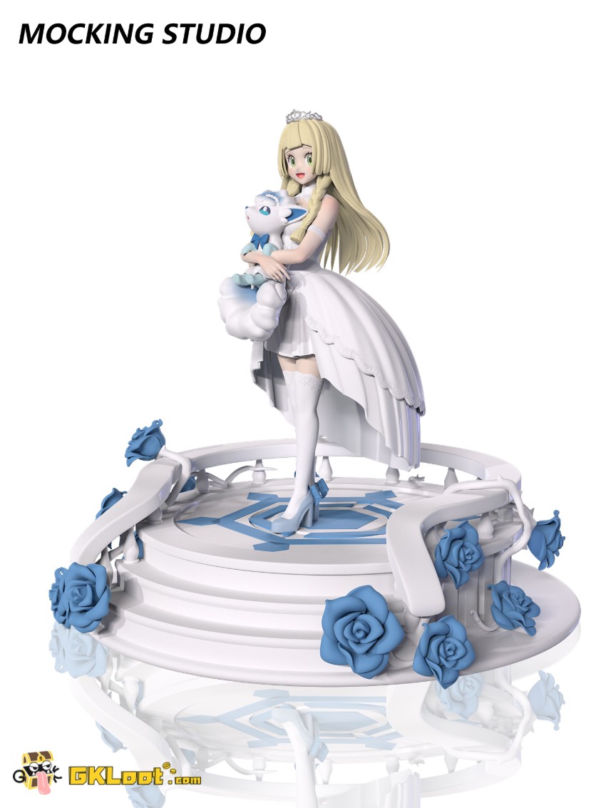 Mocking Studio Pokémon Lillie Statue - View 25 Mocking Studio Pokémon Lillie Statue - View 25
