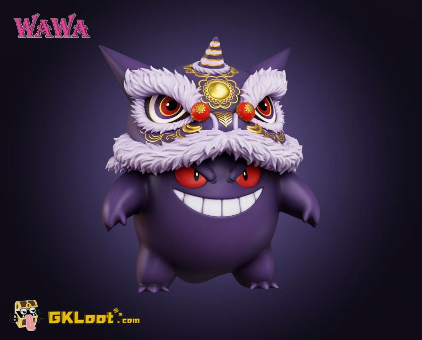Wawa Studio Pokémon Gengar Statue - View 3 Wawa Studio Pokémon Gengar Statue - View 3