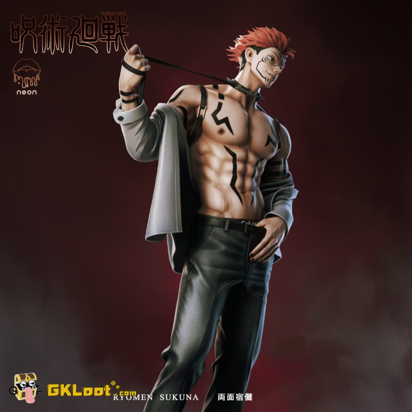 NEON Studio 1/6 Jujutsu Kaisen Ryomen Sukuna Statue - View 4 NEON Studio 1/6 Jujutsu Kaisen Ryomen Sukuna Statue - View 4
