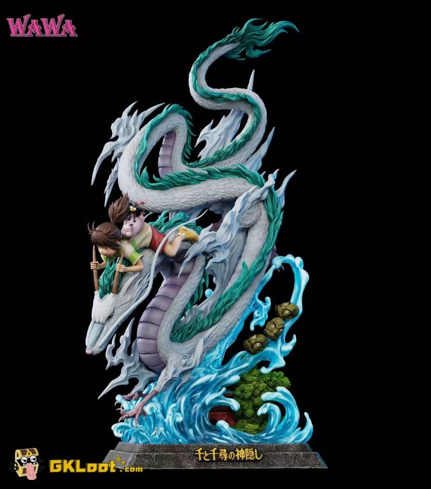 Wawa Studio Spirited Away Haku Statue - View 2 Wawa Studio Spirited Away Haku Statue - View 2