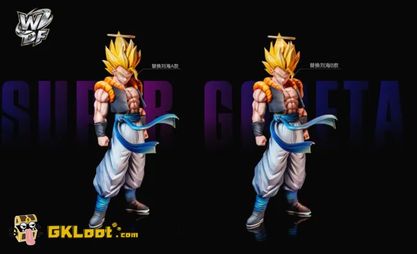 WDF Studio Dragon Ball Gogeta Statue - View 4 WDF Studio Dragon Ball Gogeta Statue - View 4