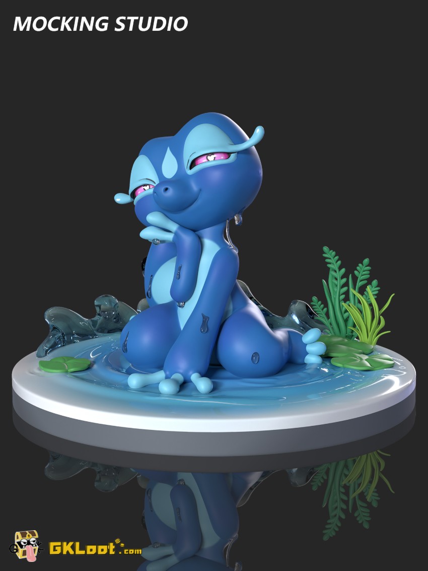 Mocking Studio Pokémon Gecqua Statue - View 15 Mocking Studio Pokémon Gecqua Statue - View 15
