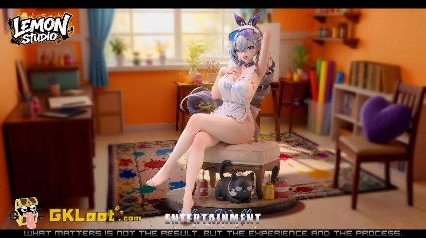 Lemon Studio Honkai: Star Rail Silver Wolf Statue - View 3 Lemon Studio Honkai: Star Rail Silver Wolf Statue - View 3