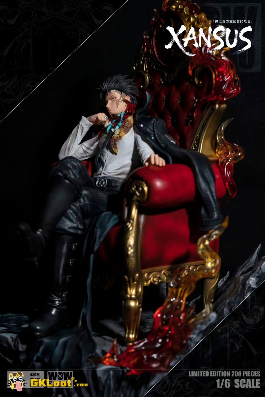 WOW Studio 1/6 Katekyo Hitman Reborn Xanxus Statue - View 10 WOW Studio 1/6 Katekyo Hitman Reborn Xanxus Statue - View 10