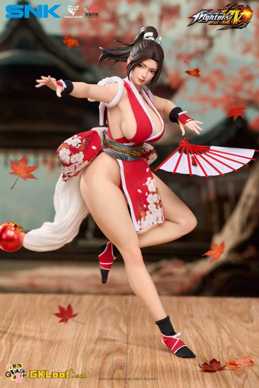 TriEagles Studio 1/6 The King of Fighters Licensed Shiranui Mai Action Figure - View 9 TriEagles Studio 1/6 The King of Fighters Licensed Shiranui Mai Action Figure - View 9