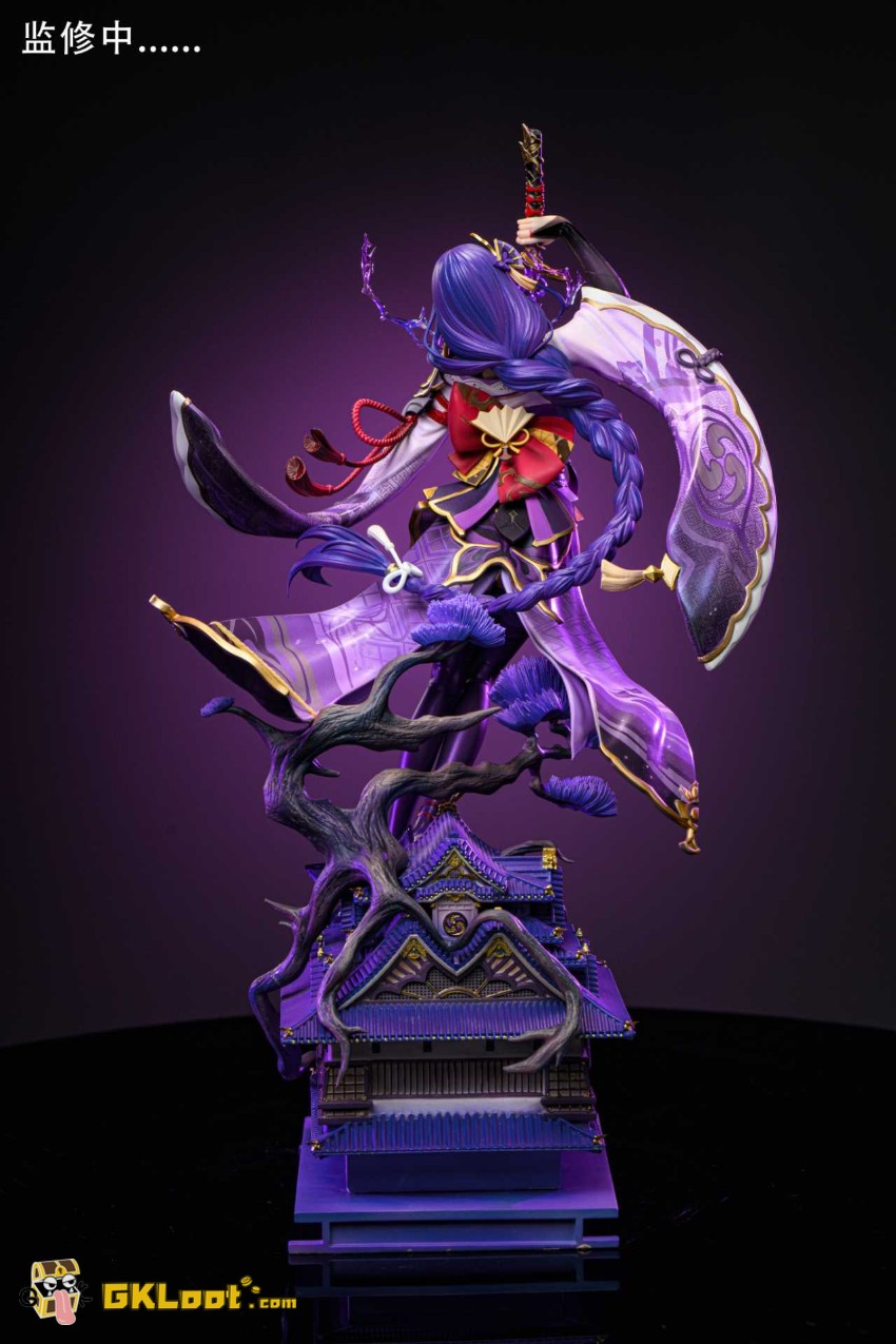 Hakimi Studio 1/6 Genshin Impact Yae Miko & Raiden Shogun Statue - View 4 Hakimi Studio 1/6 Genshin Impact Yae Miko & Raiden Shogun Statue - View 4