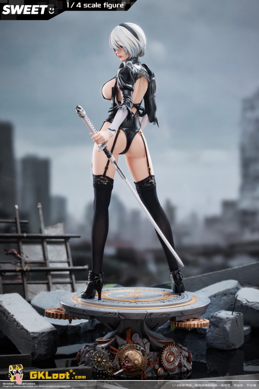 Sweet Studio 1/4 NieR:Automata YoRHa No. 2 Type B Action Figure - View 14 Sweet Studio 1/4 NieR:Automata YoRHa No. 2 Type B Action Figure - View 14