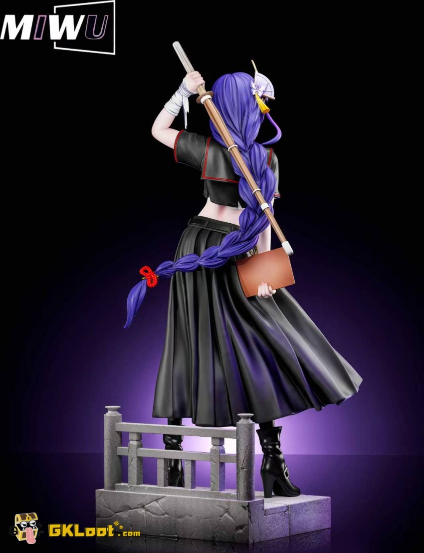Miwu Studio 1/6 Genshin Impact Raiden Shogun & Yae Miko Statue - View 6 Miwu Studio 1/6 Genshin Impact Raiden Shogun & Yae Miko Statue - View 6