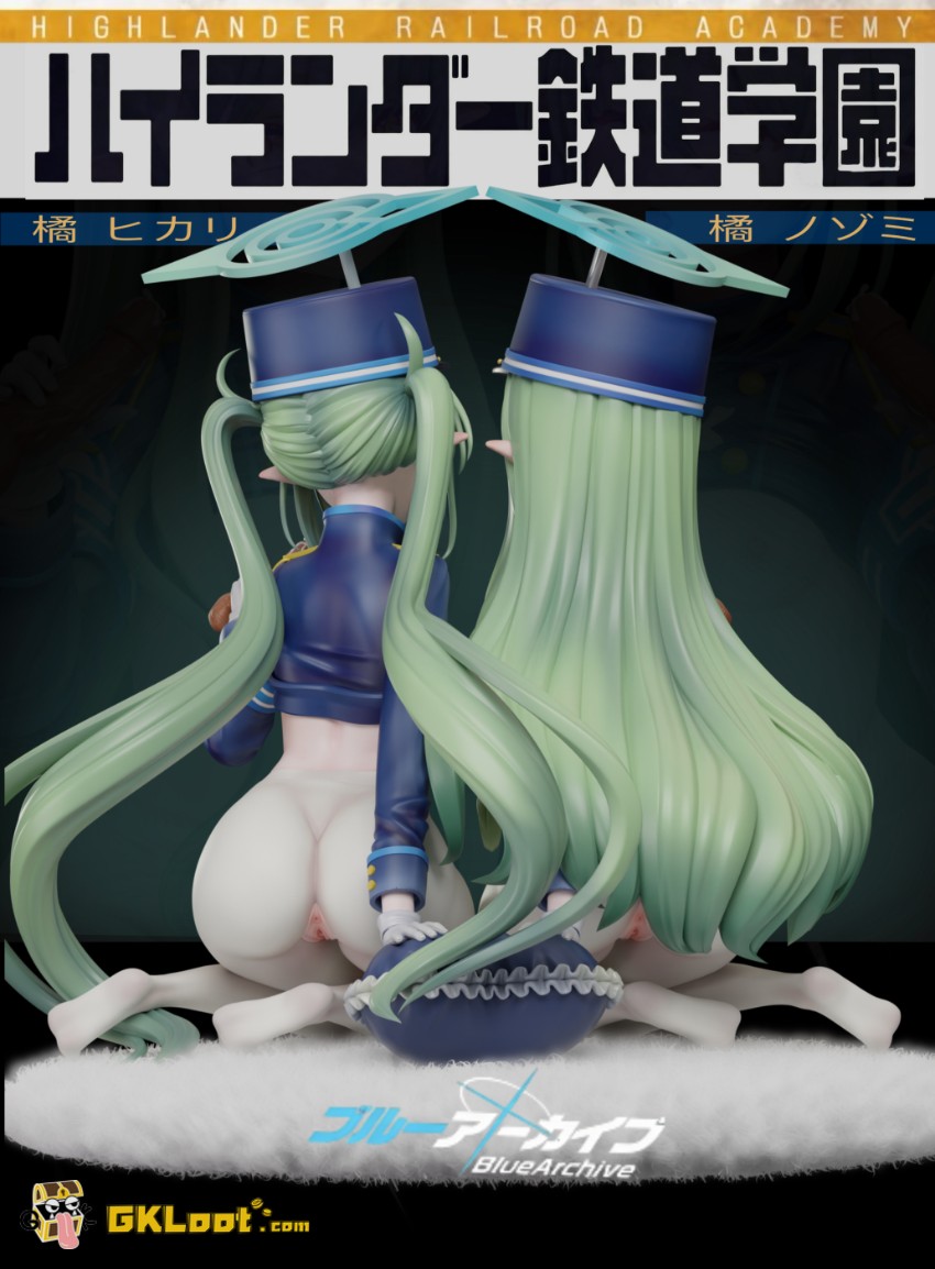 Spider Studio 1/6 Blue Archive Tachibana Hikari & Tachibana Nozomi Statue - View 4 Spider Studio 1/6 Blue Archive Tachibana Hikari & Tachibana Nozomi Statue - View 4