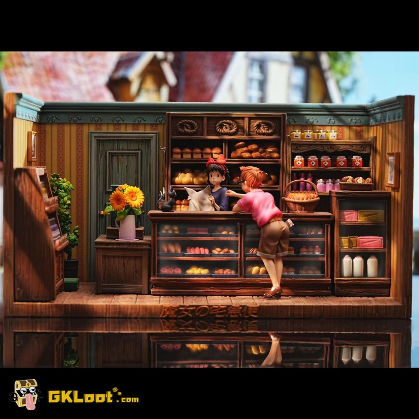 OPM Studio Kiki's Delivery Service Bakery Statue - View 1 OPM Studio Kiki's Delivery Service Bakery Statue - View 1