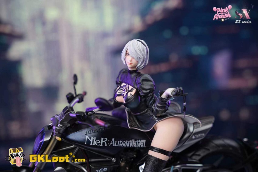 Aetheria & SX Studio 1/6 NieR:Automata YoRHa No. 2 Type B Statue - View 6 Aetheria & SX Studio 1/6 NieR:Automata YoRHa No. 2 Type B Statue - View 6