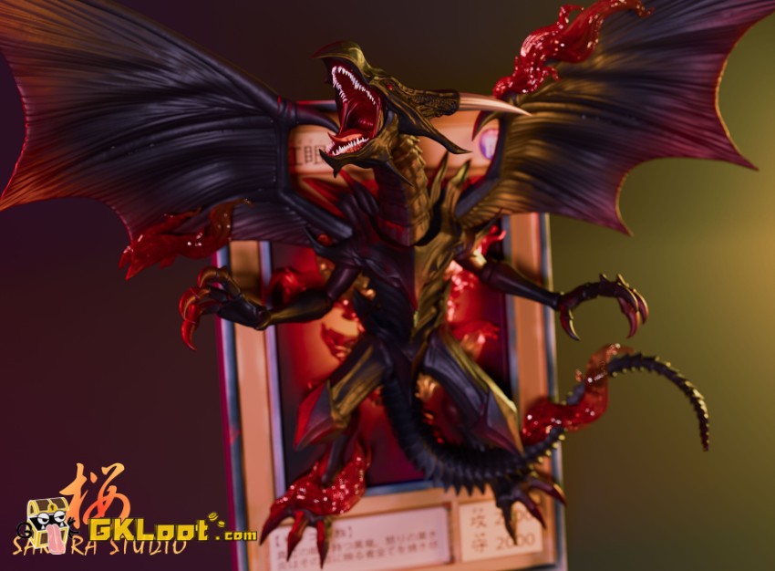 Sakura Studio Yu-Gi-Oh! Red-Eyes Black Metal Dragon - View 1 Sakura Studio Yu-Gi-Oh! Red-Eyes Black Metal Dragon - View 1