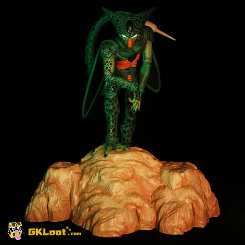 DD Studio Dragon Ball Cell Statue - View 1 DD Studio Dragon Ball Cell Statue - View 1