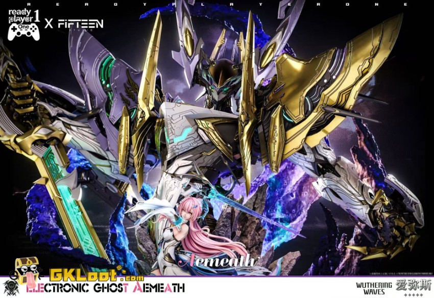 Ready Player 1 & Fifteen Studio 1/6 Wuthering Waves Aemeath Statue w/ LED - View 4 Ready Player 1 & Fifteen Studio 1/6 Wuthering Waves Aemeath Statue w/ LED - View 4