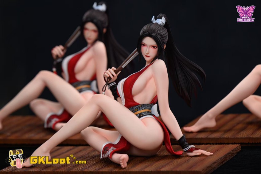 Pink Butterfly Studio 1/4 The King of Fighters Shiranui Mai Statue - View 5 Pink Butterfly Studio 1/4 The King of Fighters Shiranui Mai Statue - View 5