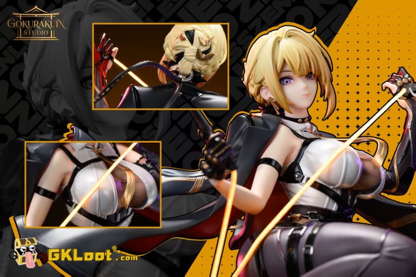Gukurakuin Studio 1/6 Zenless Zone Zero Evelyn Chevalier Statue w/ LED - View 3 Gukurakuin Studio 1/6 Zenless Zone Zero Evelyn Chevalier Statue w/ LED - View 3