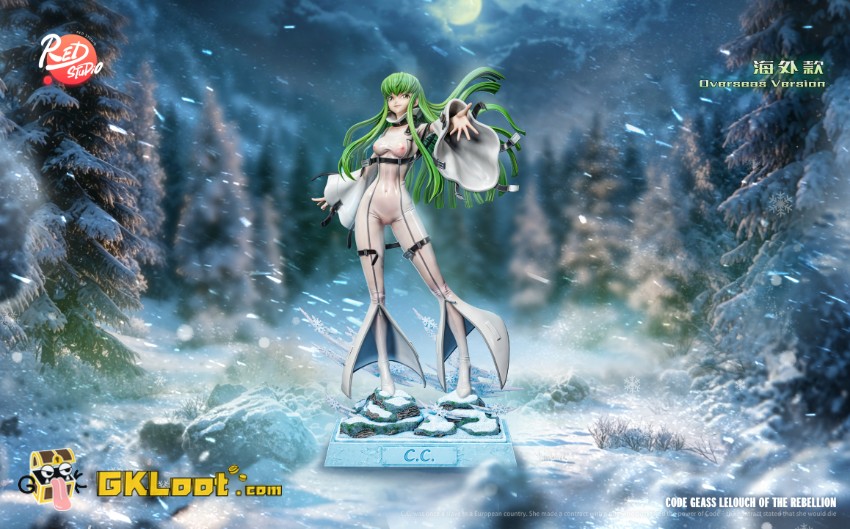 Red Studio Code Geass C.C. Statue - View 1 Red Studio Code Geass C.C. Statue - View 1