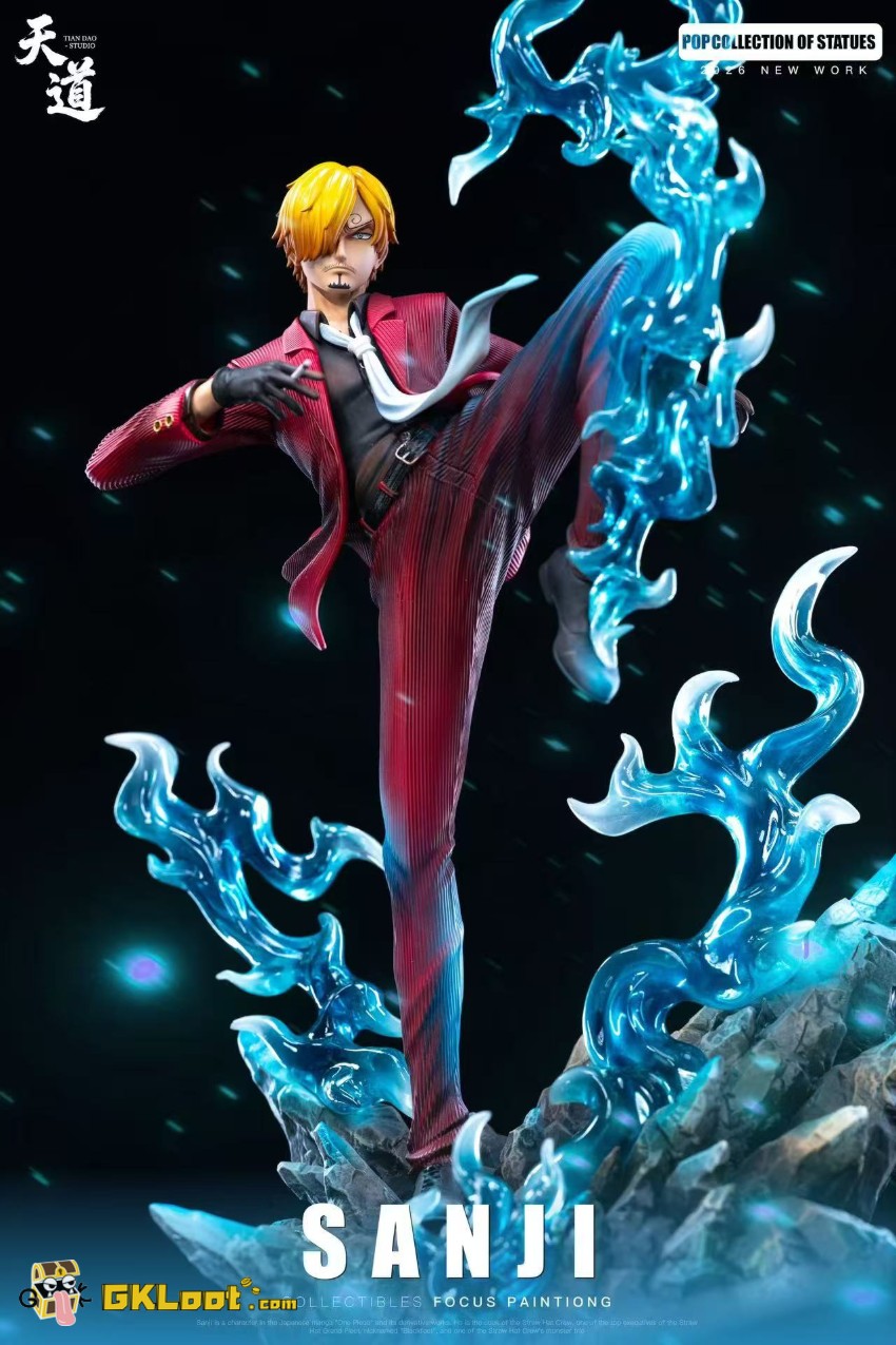 Tian Dao Studio One Piece Vinsmoke Sanji Statue - View 8 Tian Dao Studio One Piece Vinsmoke Sanji Statue - View 8