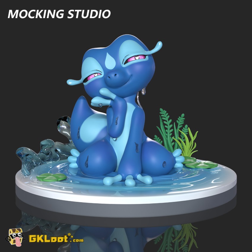 Mocking Studio Pokémon Gecqua Statue - View 12 Mocking Studio Pokémon Gecqua Statue - View 12