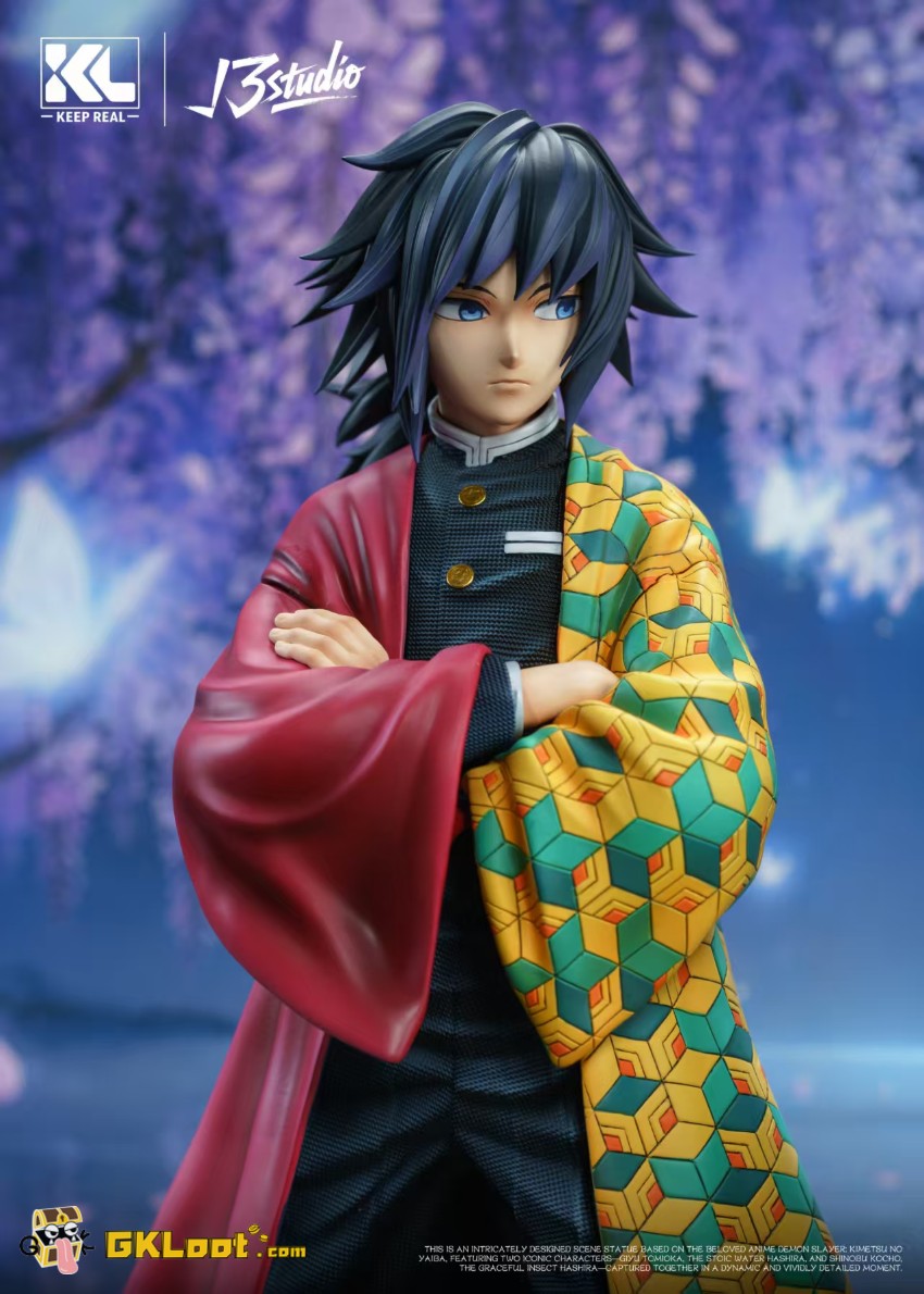 Keep Real & Root 3 Studio Demon Slayer Tomioka Goyu & Kocho Shinobu Statue - View 11 Keep Real & Root 3 Studio Demon Slayer Tomioka Goyu & Kocho Shinobu Statue - View 11
