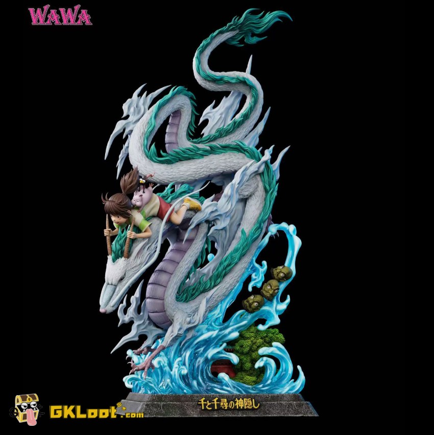 Wawa Studio Spirited Away Haku Statue - View 1 Wawa Studio Spirited Away Haku Statue - View 1