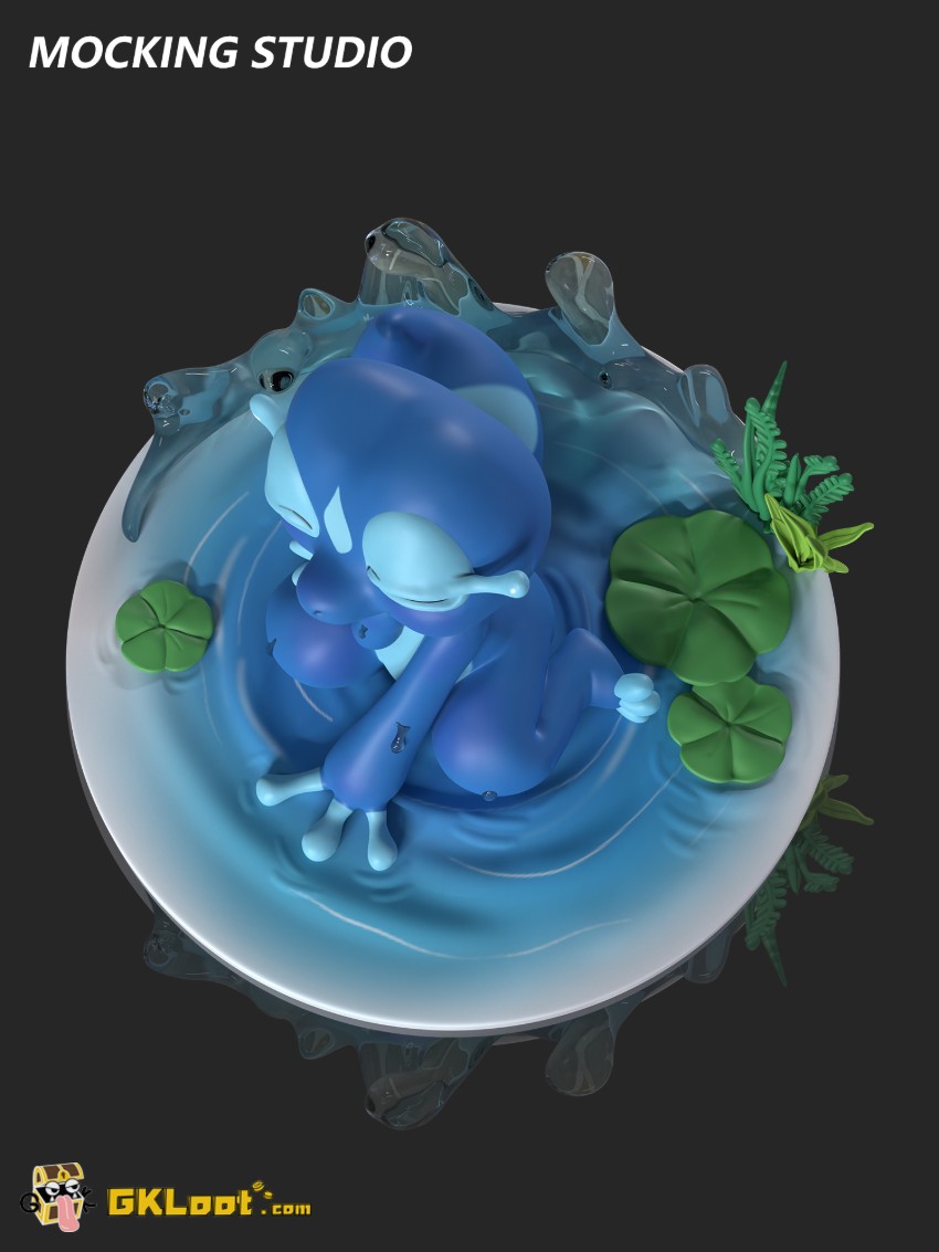 Mocking Studio Pokémon Gecqua Statue - View 21 Mocking Studio Pokémon Gecqua Statue - View 21