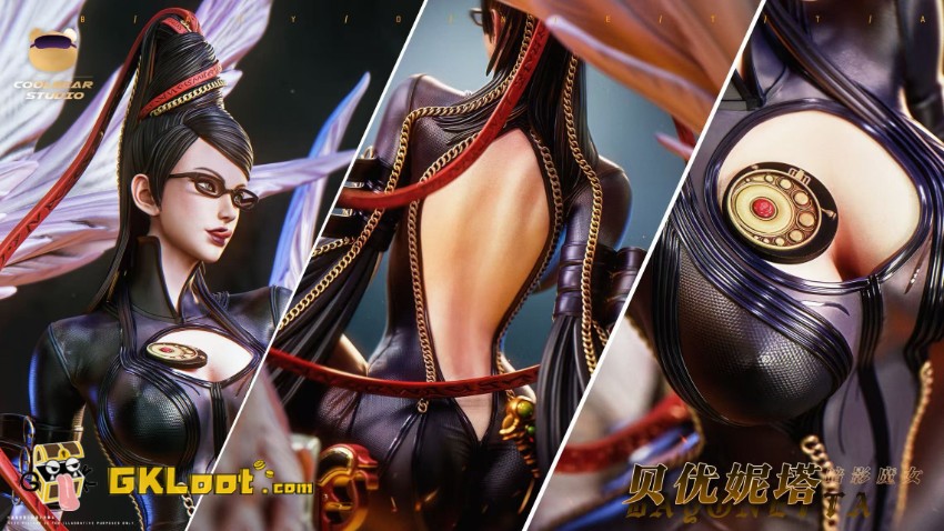 Coolbear Studio Bayonetta Bayonetta Statue w/ LED - View 4 Coolbear Studio Bayonetta Bayonetta Statue w/ LED - View 4