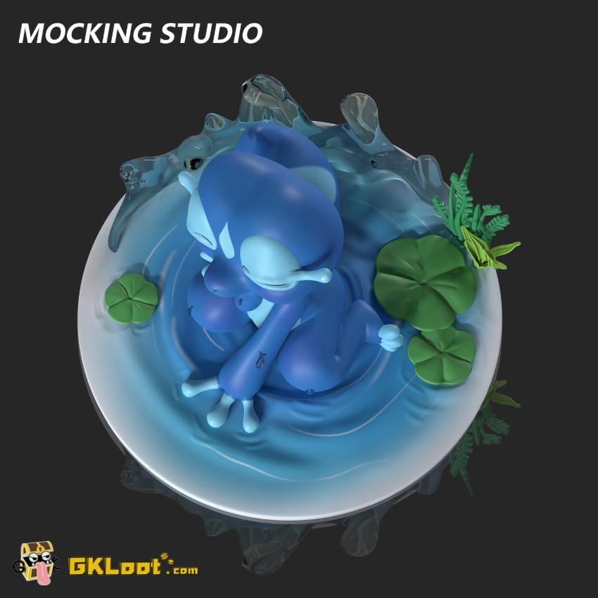 Mocking Studio Pokémon Gecqua Statue - View 20 Mocking Studio Pokémon Gecqua Statue - View 20
