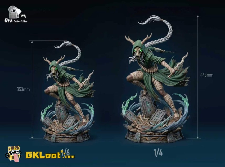 Orz Collectibles Studio Slay the Spire The Silent Statue - View 7 Orz Collectibles Studio Slay the Spire The Silent Statue - View 7