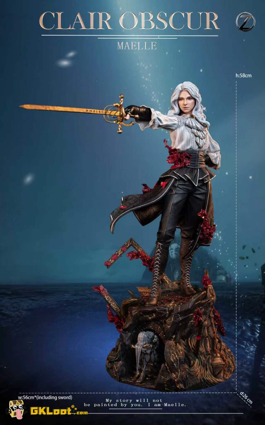 Thunder Z Studio 1/4 Clair Obscur: Expedition 33 Maelle Statue - View 12 Thunder Z Studio 1/4 Clair Obscur: Expedition 33 Maelle Statue - View 12