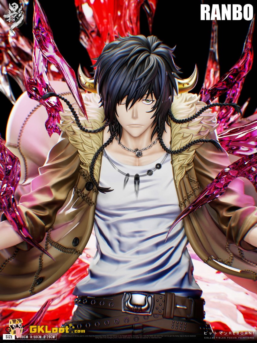 Lue Ying Studio 1/6 Katekyo Hitman Reborn Lambo Statue w/ LED - View 3 Lue Ying Studio 1/6 Katekyo Hitman Reborn Lambo Statue w/ LED - View 3