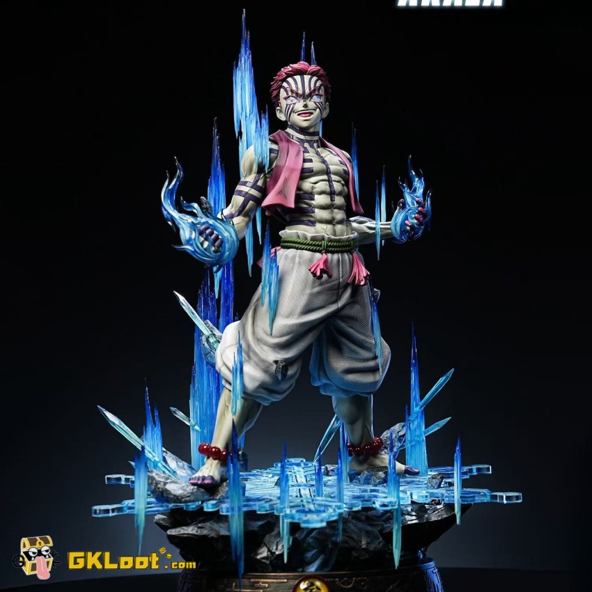 Zayico Studio Demon Slayer Akaza Statue w/ LED - View 11 Zayico Studio Demon Slayer Akaza Statue w/ LED - View 11