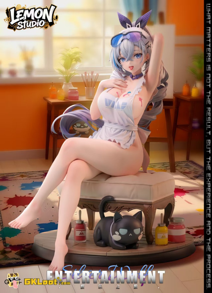 Lemon Studio Honkai: Star Rail Silver Wolf Statue - View 4 Lemon Studio Honkai: Star Rail Silver Wolf Statue - View 4
