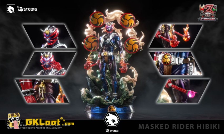 LB Studio Kamen Rider Hibiki Statue - View 2 LB Studio Kamen Rider Hibiki Statue - View 2