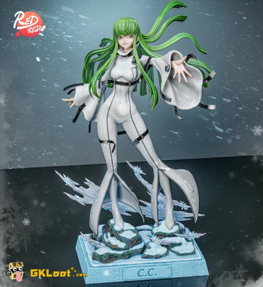 Red Studio Code Geass C.C. Statue - View 3 Red Studio Code Geass C.C. Statue - View 3