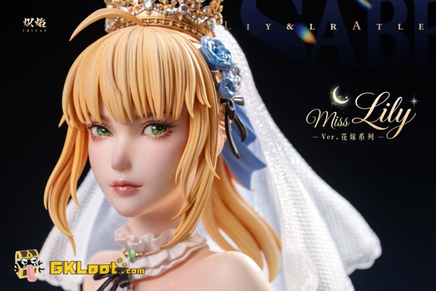 ChiYan Studio 1/4 Fate/Stay Night Saber Artoria Pendragon Statue - View 7 ChiYan Studio 1/4 Fate/Stay Night Saber Artoria Pendragon Statue - View 7