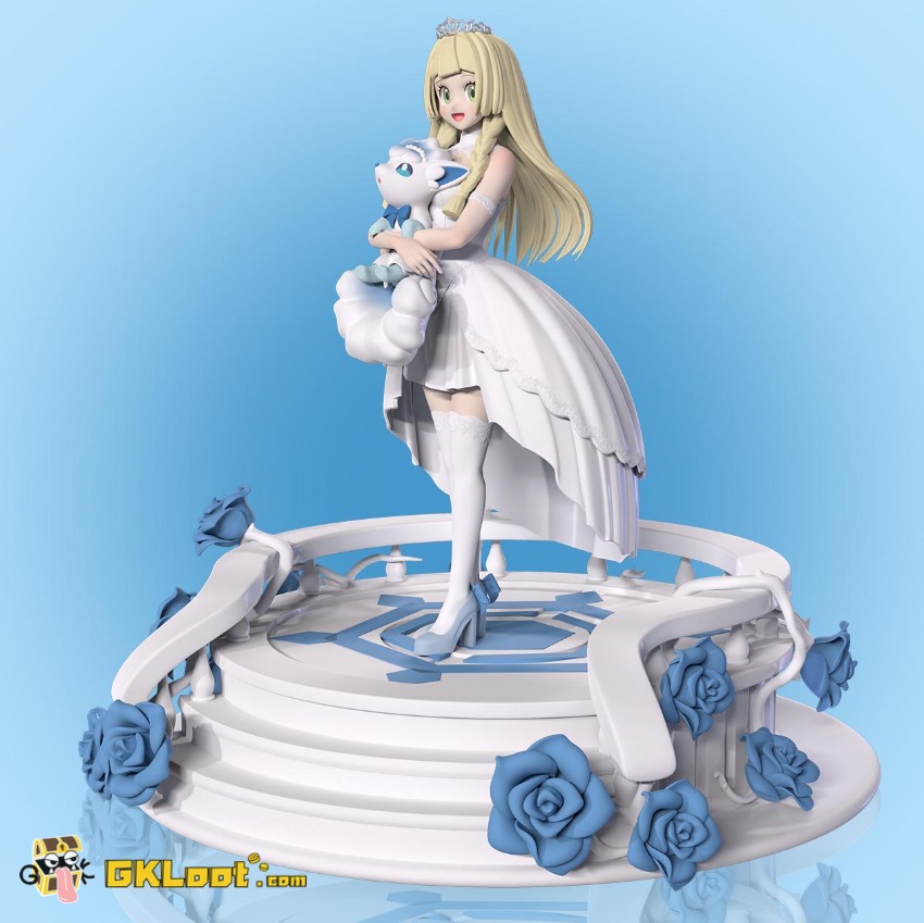 Mocking Studio Pokémon Lillie Statue - View 1 Mocking Studio Pokémon Lillie Statue - View 1