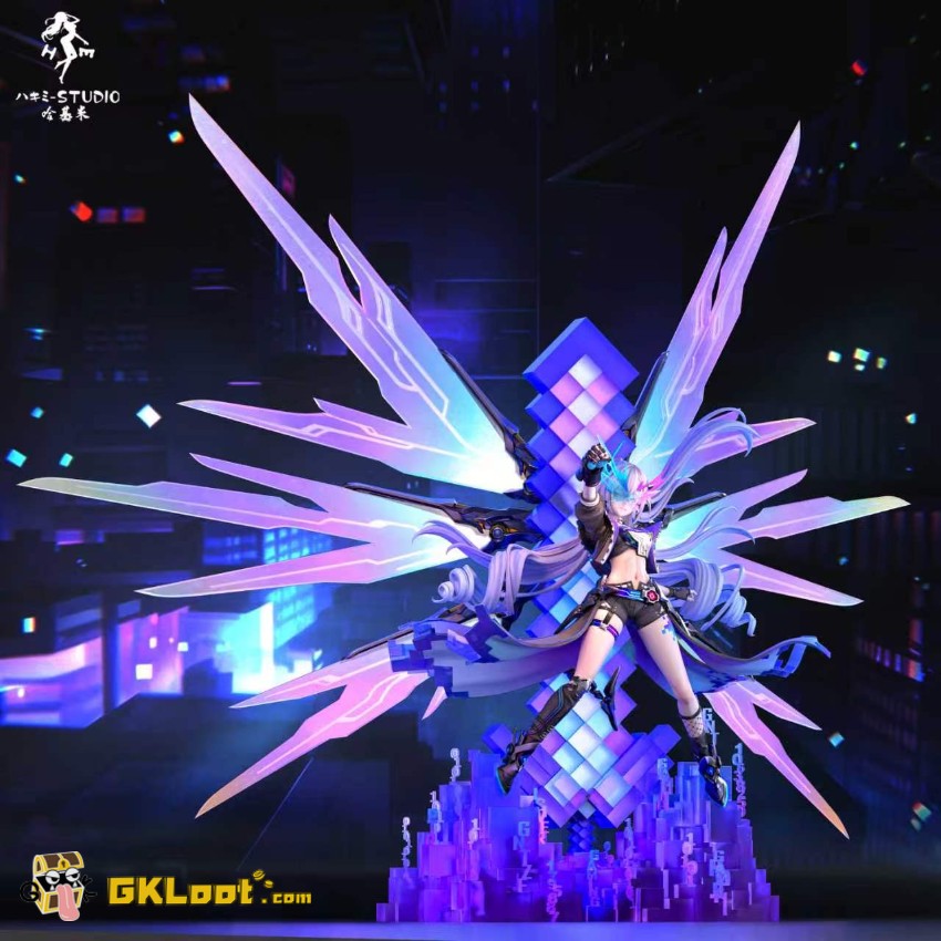 Hakimi Studio 1/6 Honkai: Star Rail Silver Wolf Statue w/ LED - View 5 Hakimi Studio 1/6 Honkai: Star Rail Silver Wolf Statue w/ LED - View 5