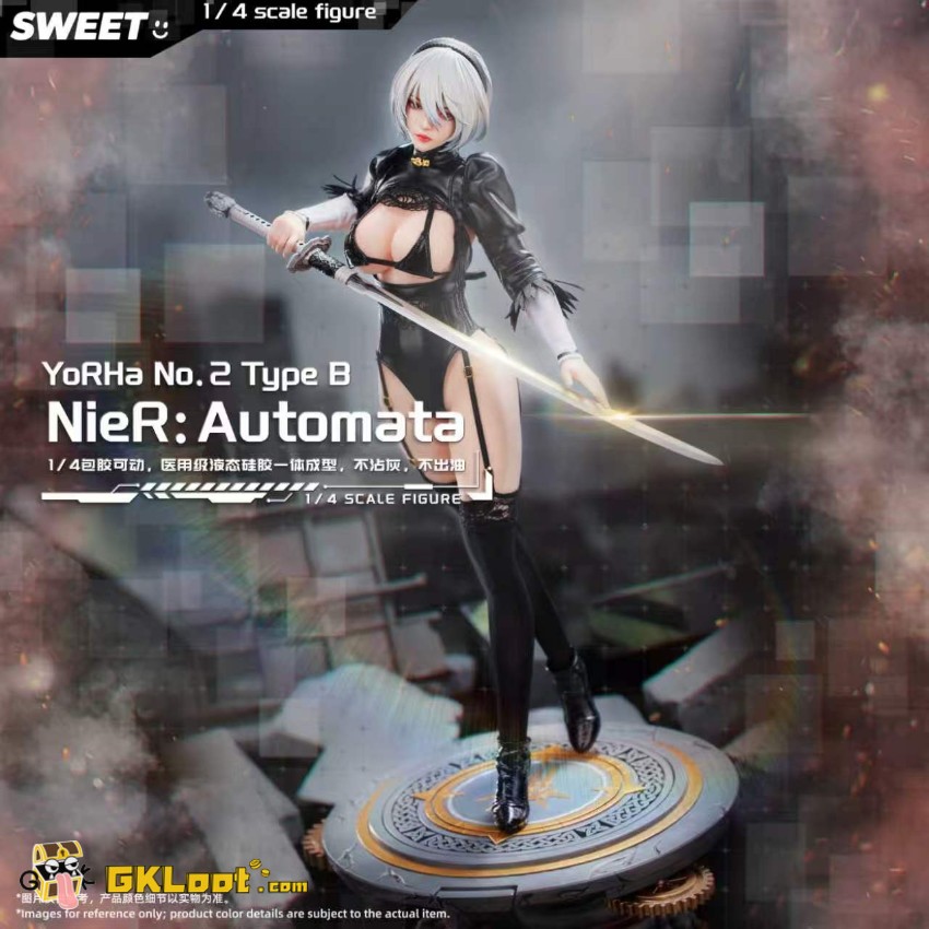 Sweet Studio 1/4 NieR:Automata YoRHa No. 2 Type B Action Figure - View 7 Sweet Studio 1/4 NieR:Automata YoRHa No. 2 Type B Action Figure - View 7