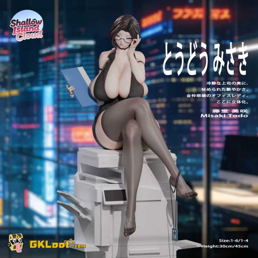Shallow Island Cloud Studio Original Misaki Todo Statue - View 1 Shallow Island Cloud Studio Original Misaki Todo Statue - View 1