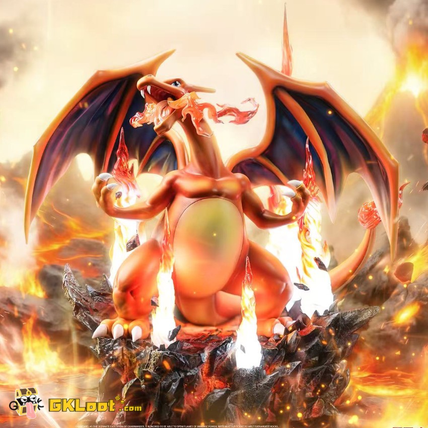 Odin Studio Pokémon Charizard Statue w/ LED - View 1 Odin Studio Pokémon Charizard Statue w/ LED - View 1